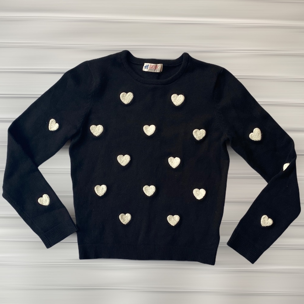 H & M Heart Sweater